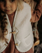 Alwero Bodywarmer Alpen Junior - Naturel/Wit